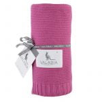 Bambusova odeja 100x80cm – vintage roza-0